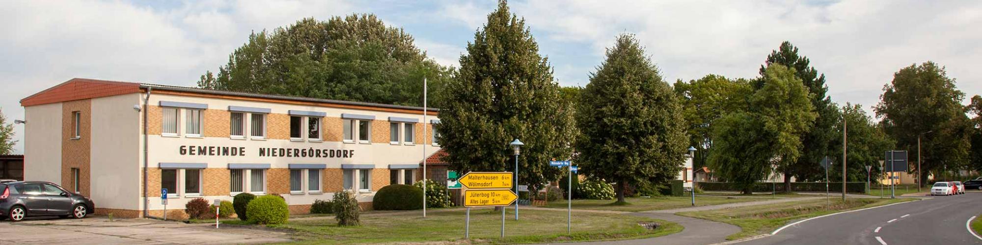 Gemeinde Niedergörsdorf MAZ Job