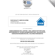 FS Zertifikat EN ISO 9001:2015