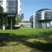 Am Luftschiffhafen der Sitz der Zentrale in Potsdam